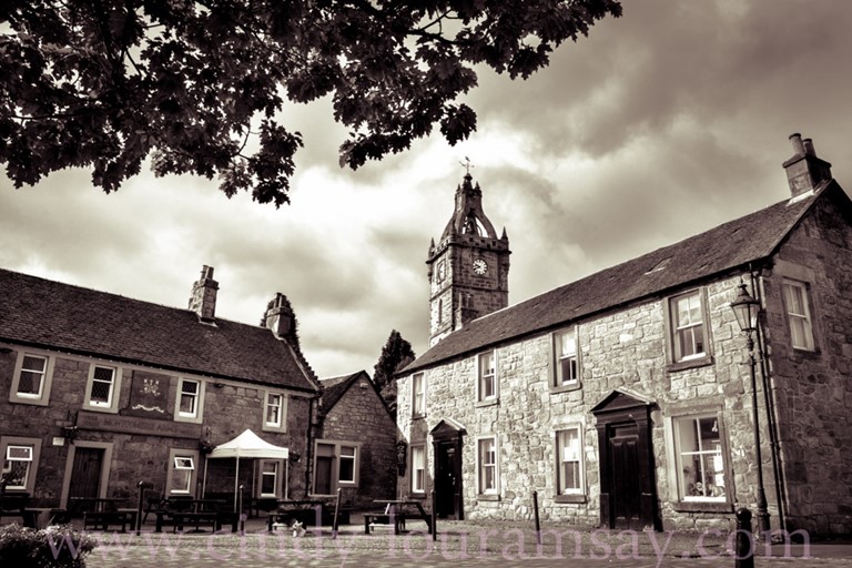 The Old Village - Mongomery Arms and Old Parish Church East Kilbride