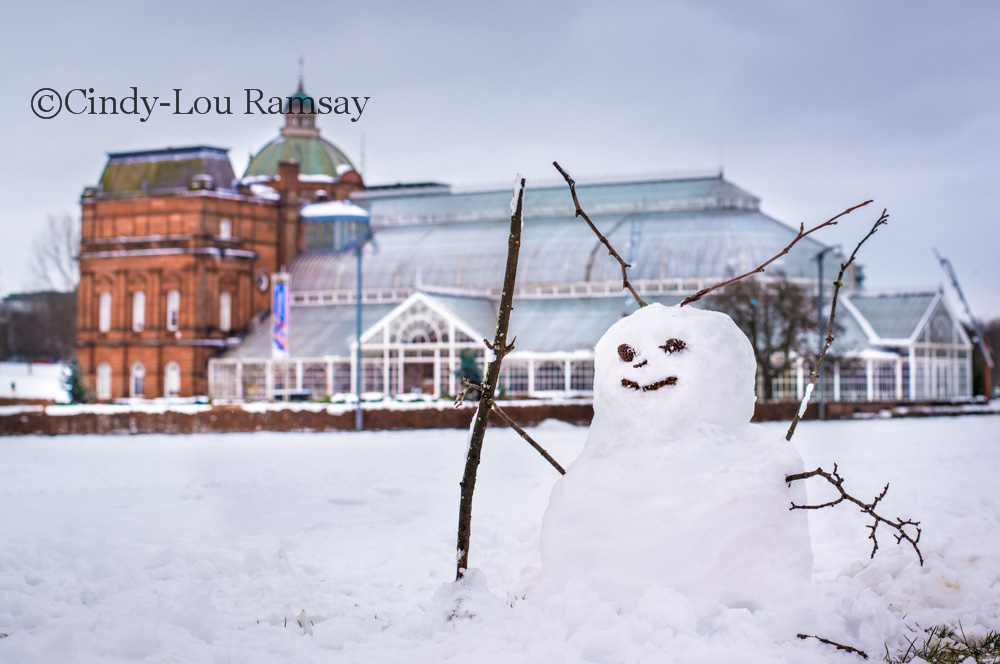 "When snowed in...." Glasgow Green