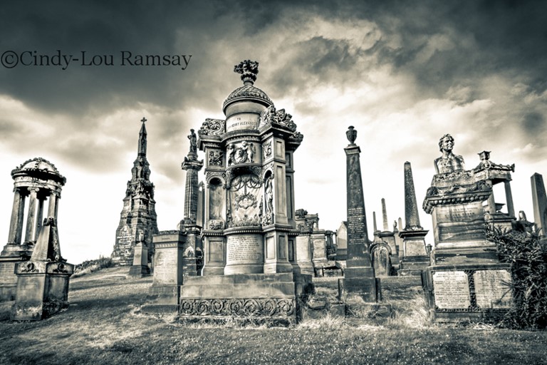 "Ghostly History" Glasgow Necrpolis